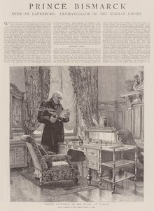 Prins Bismarck door Henry William Brewer